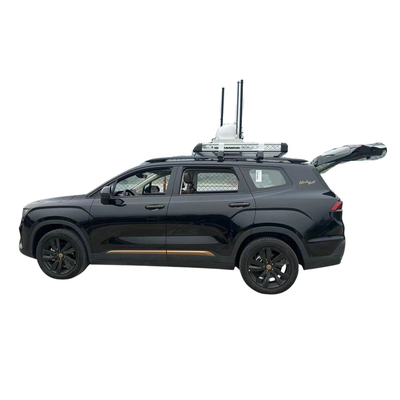 2KM-3KM ماشین نصب شده Jammer سقف ماشین مغناطیسی 600MHz 1.4G 2.4G 5.2G 5.8GHz
