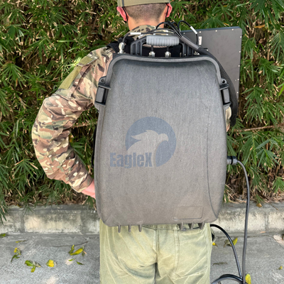 4-کانال Backpack Drone Jammer 2.4GHz 5.8GHz GPS Jammer ضد هواپیماهای بدون سرنشین