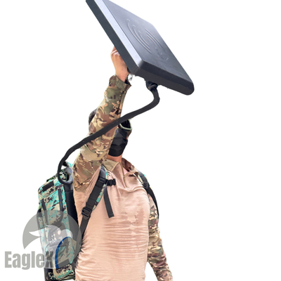 6 باند UAV بدون سرنشین رادیو فرکانس Jammer Backpack بدون سرنشین Jammer 2000m-2500m