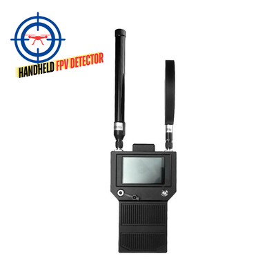 مینی استایل قابل حمل 3KM FPV DJI Drone Detector 400M 2.4G 5.2G 5.8G تشخیص دستی