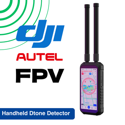 FPV دستگیر درون آشکارساز 4KM 4000M فاصله طولانی تلفن همراه قابل حمل DJI UAV AUTEL تشخیص غیرفعال آشکارساز درون
