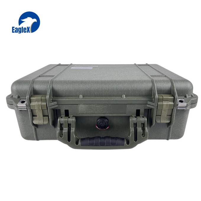 5KM ~ 10KM 360° فضای هوایی کامل IP66 سطح حفاظت 900M 1.4G 2.4G 5.2G 5.8GHz 10 ساعت عملیات شناسایی آشکارگر هواپیماهای بدون سرنشین 1