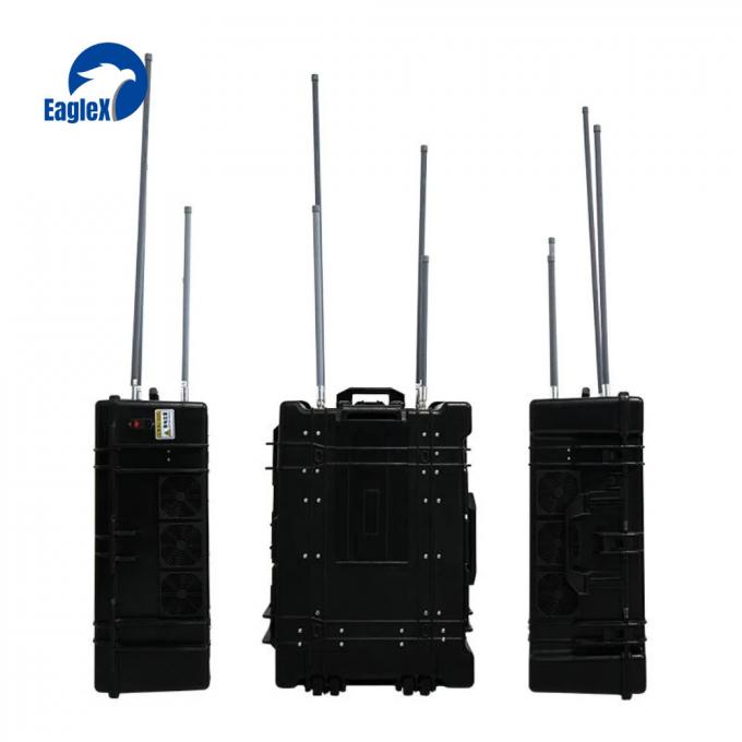 1.5KM فاصله قابل حمل ضد درون مزاحم 20MHz-6000MHz رمزگشایی سیگنال درون 0