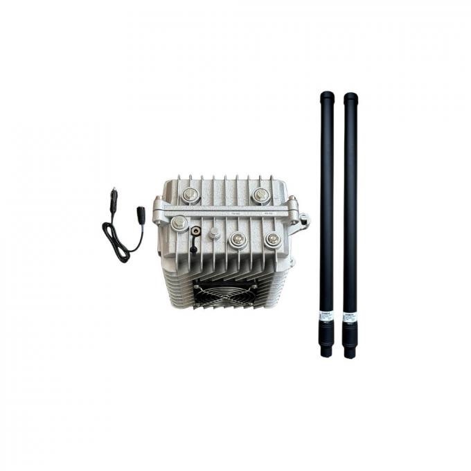 60W 2.4GHz 900MHz 30-50W FPV Drone Jammer GPS 2-Channel Portable Handheld Anti-Drone UAV Vehicle-Mounted System سیستم حمل و نقل قابل حمل ضد هواپیماهای بدون سرنشین 0