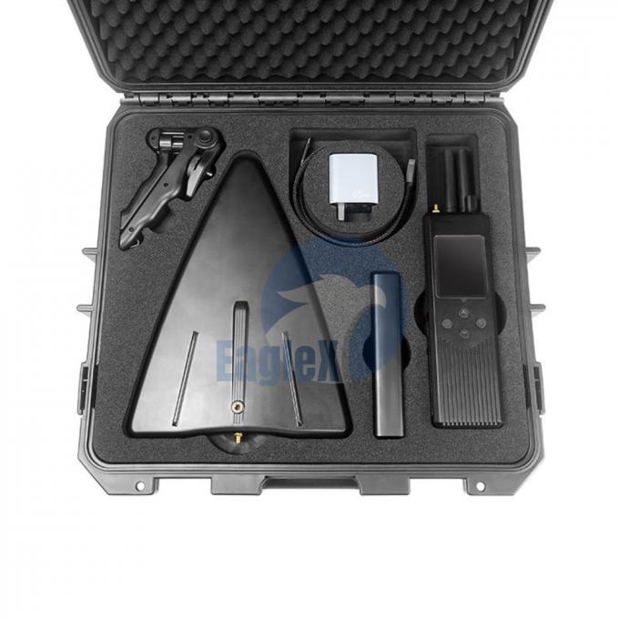 2.4GHz 5.8GHz DJI سیستم شناسایی هواپیماهای بدون سرنشین سفارشی 2000m شناسایی و اختلال در هواپیماهای بدون سرنشین 0