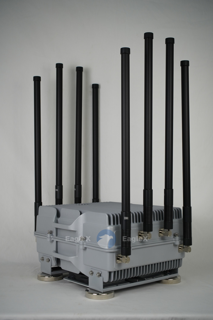 500-1500m Range Vehicle-Mounted Magnetic Drone Signal Jammer برای دفاع ضد FPV 1