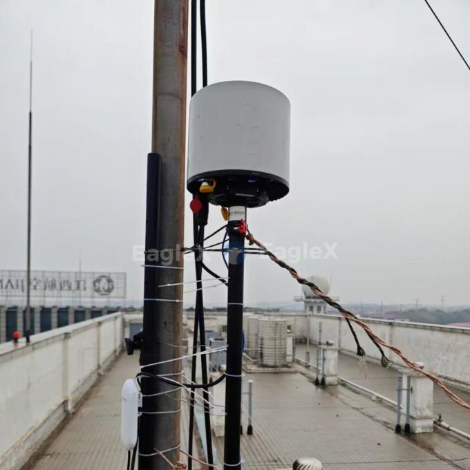 3-10KM ثابت در فضای باز FPV Drone Jammer Detection Jamming همه در یک سیستم Jamming 0